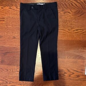 Boys black dress pants size 6